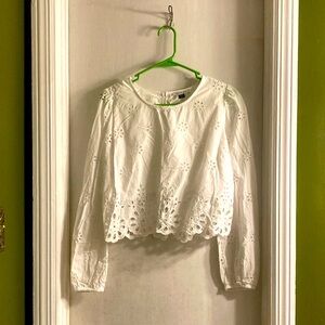 AE Spring White Blouse